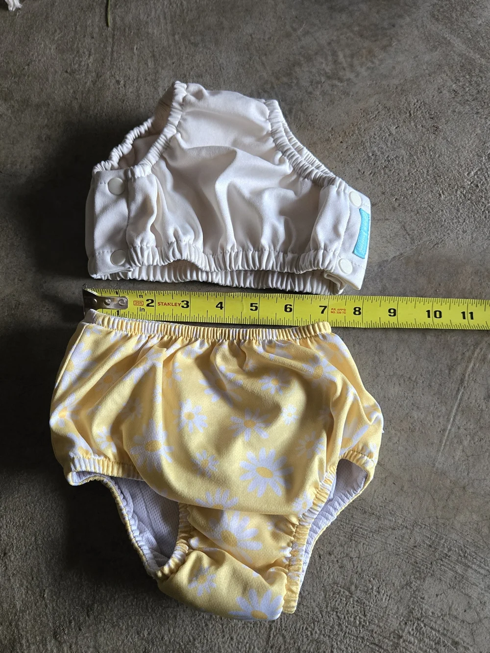 2 For $15 Kids Swim Diaper Set Thirsties Charlie Banana Green Sprouts 3T 4T XL